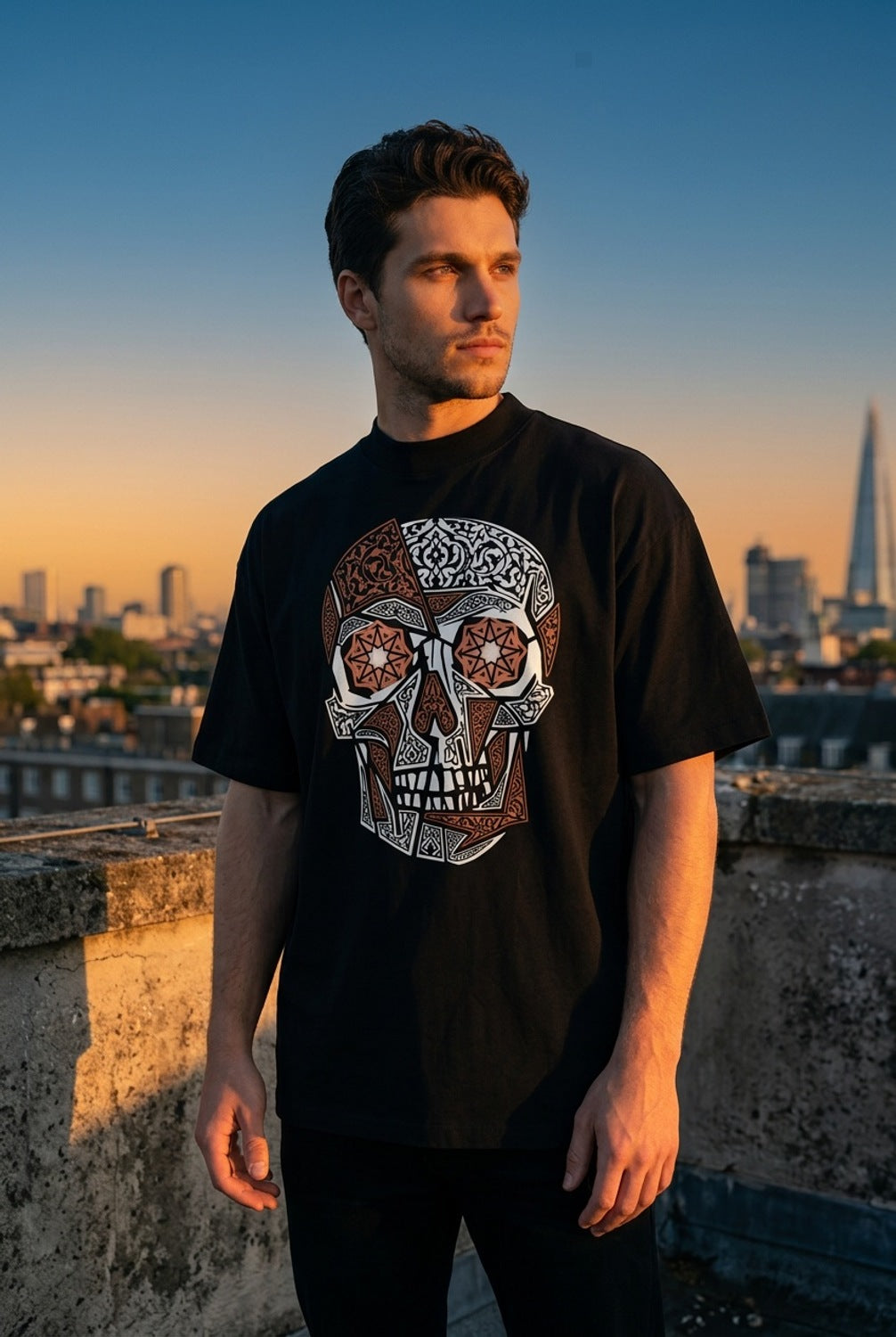 Oversized Skull T-Shirt: A Quiet Kind of Defiance