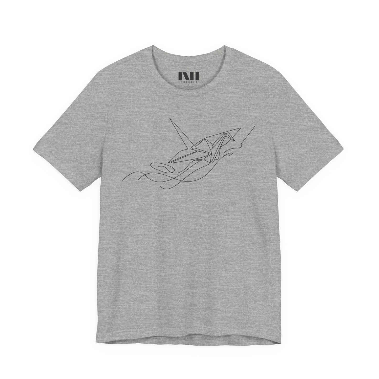  Origami Ray Tee - Moebeer #Athletic Heather