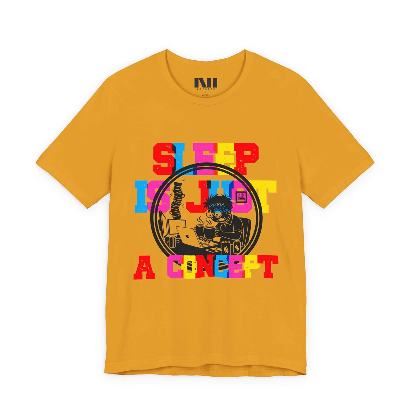 Retro Gamer Tee - Moebeer Ltd #Mustard