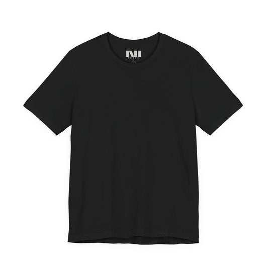 Tailored Fit T-shirt Black 100% cotton