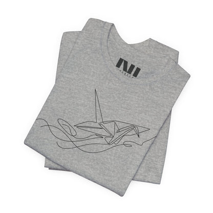  Origami Ray Tee - Moebeer #Athletic Heather
