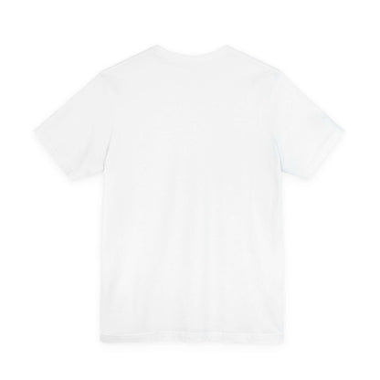 Tailored fit white cotton t-shirt flat lay by MOEBEER, soft ring-spun cotton crew neck tee