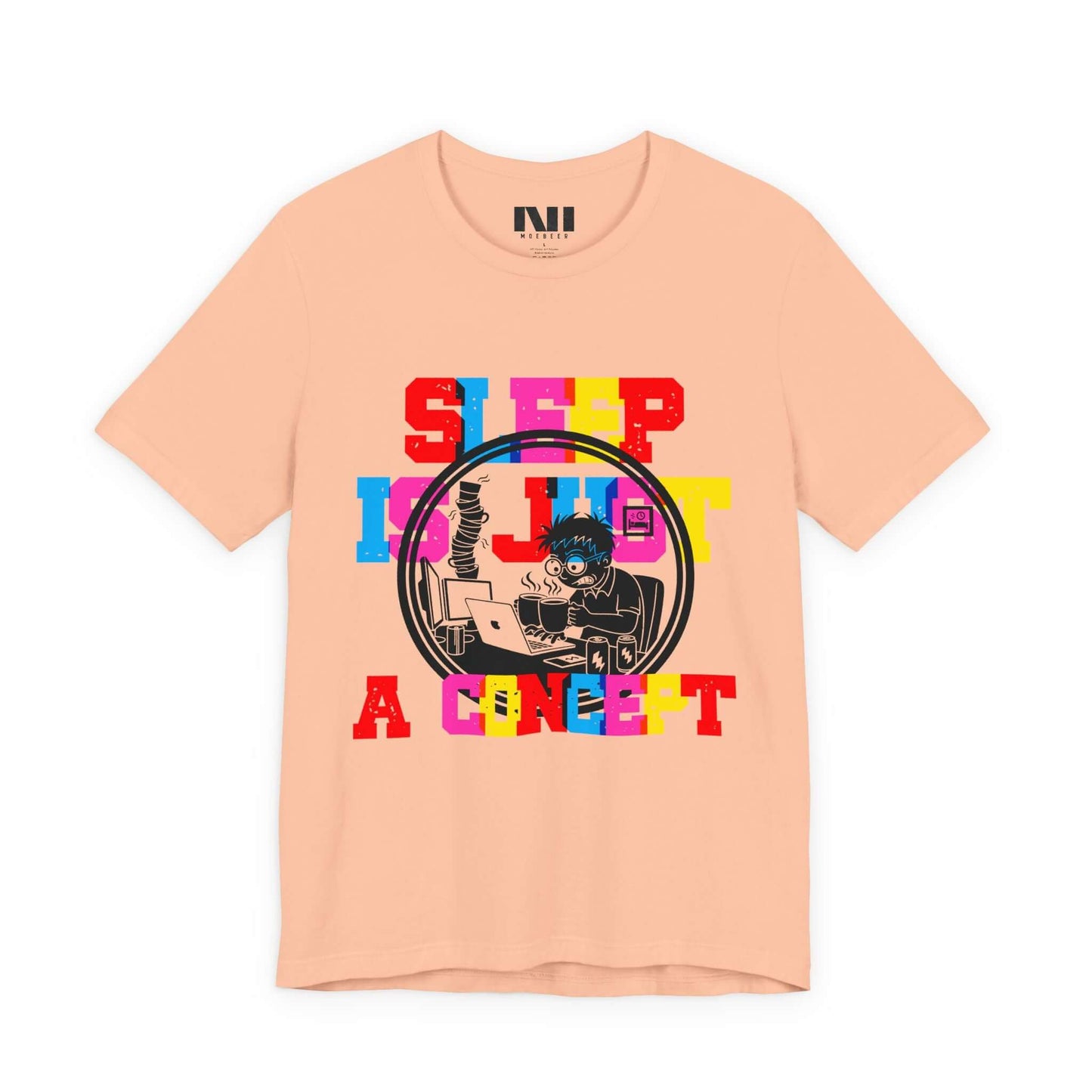 Retro Gamer Tee - Moebeer Ltd #Heather Peach