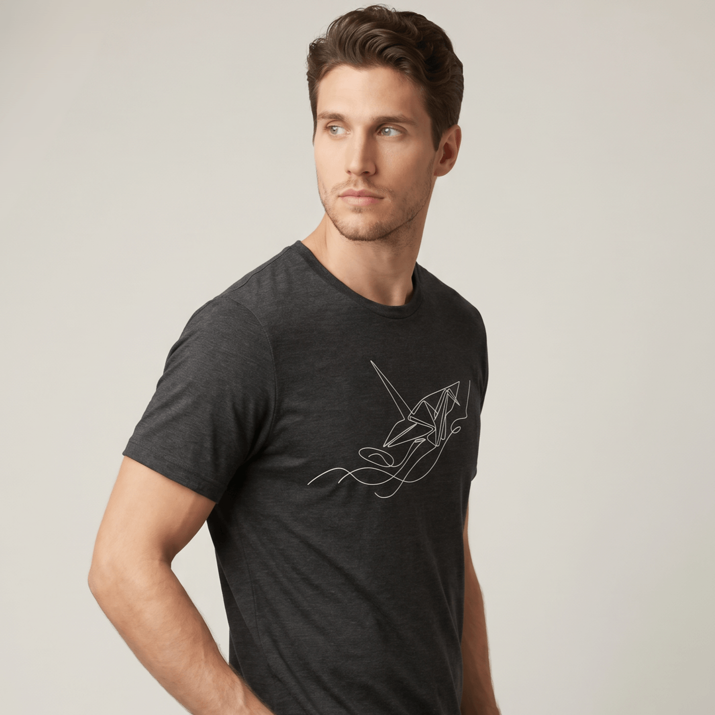 #Dark Grey Heather