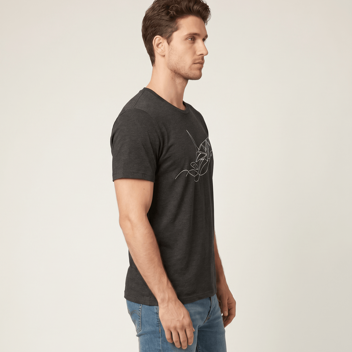 #Dark Grey Heather