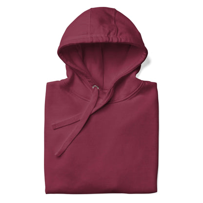 Salam Arabic calligraphy hoodie in burgundy color, showcasing a cozy premium design for ultimate comfort. #Maroon