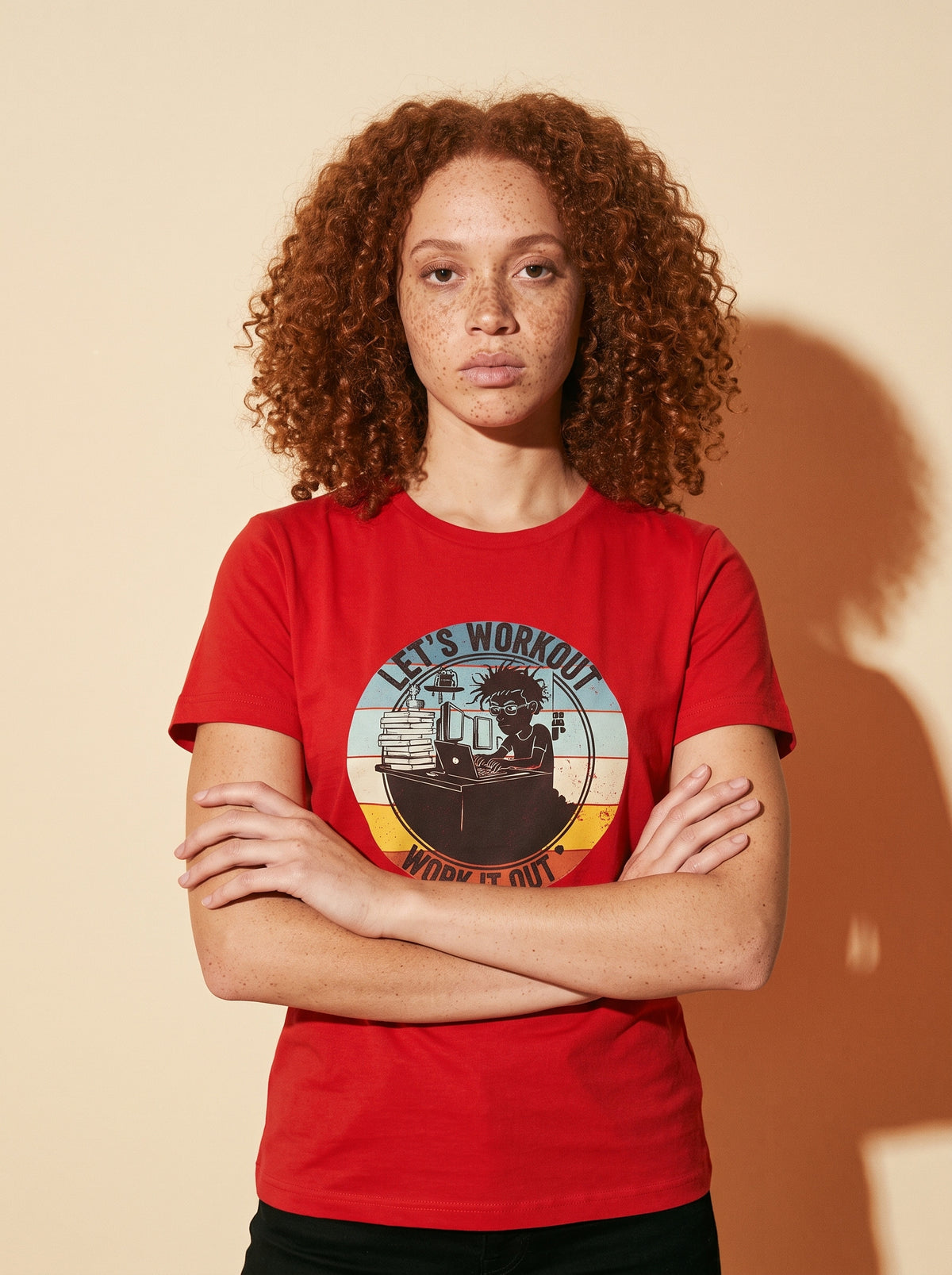 Error 404 T-Shirt worn on the body - MOEBEER lookbook 1
