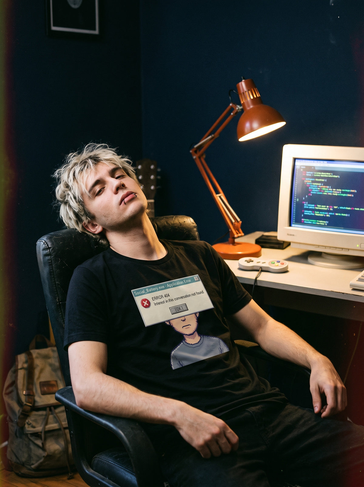 Interest Not Found T-Shirt worn on the body - MOEBEER lookbook 3