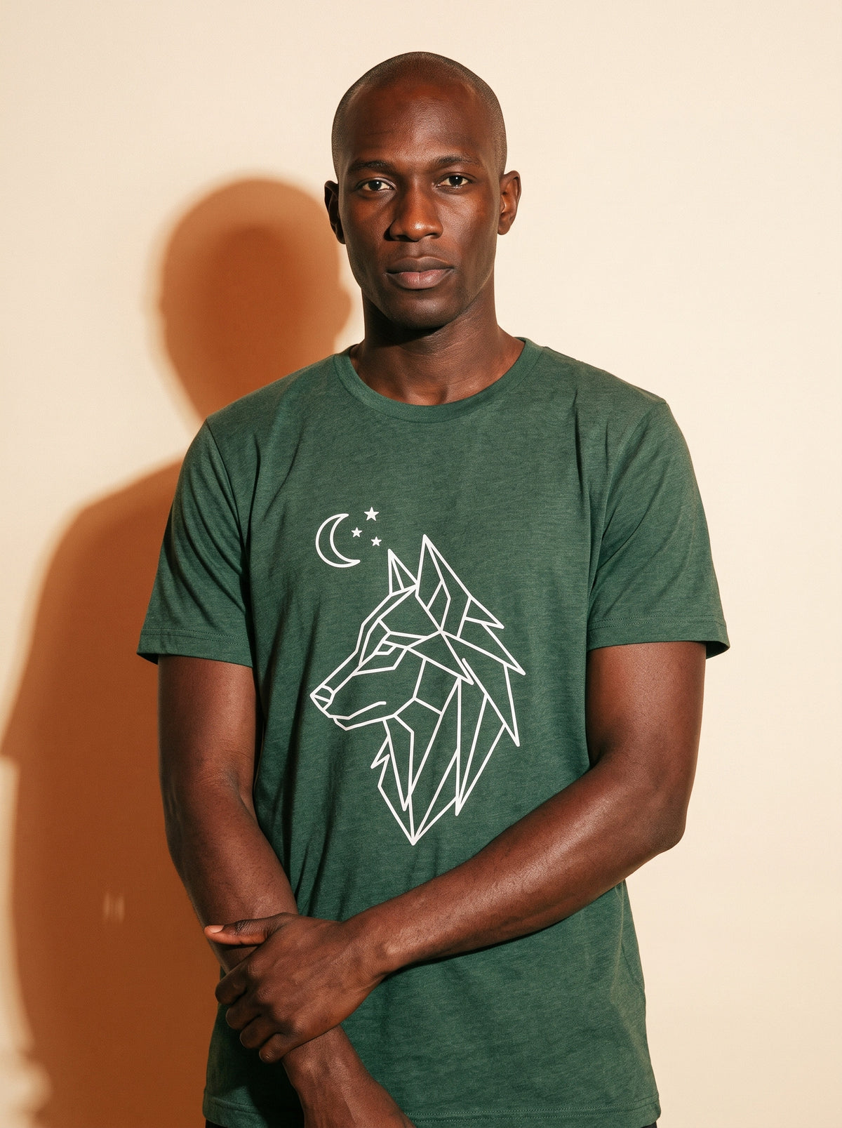 The Alpha T-Shirt worn on the body - MOEBEER lookbook 1