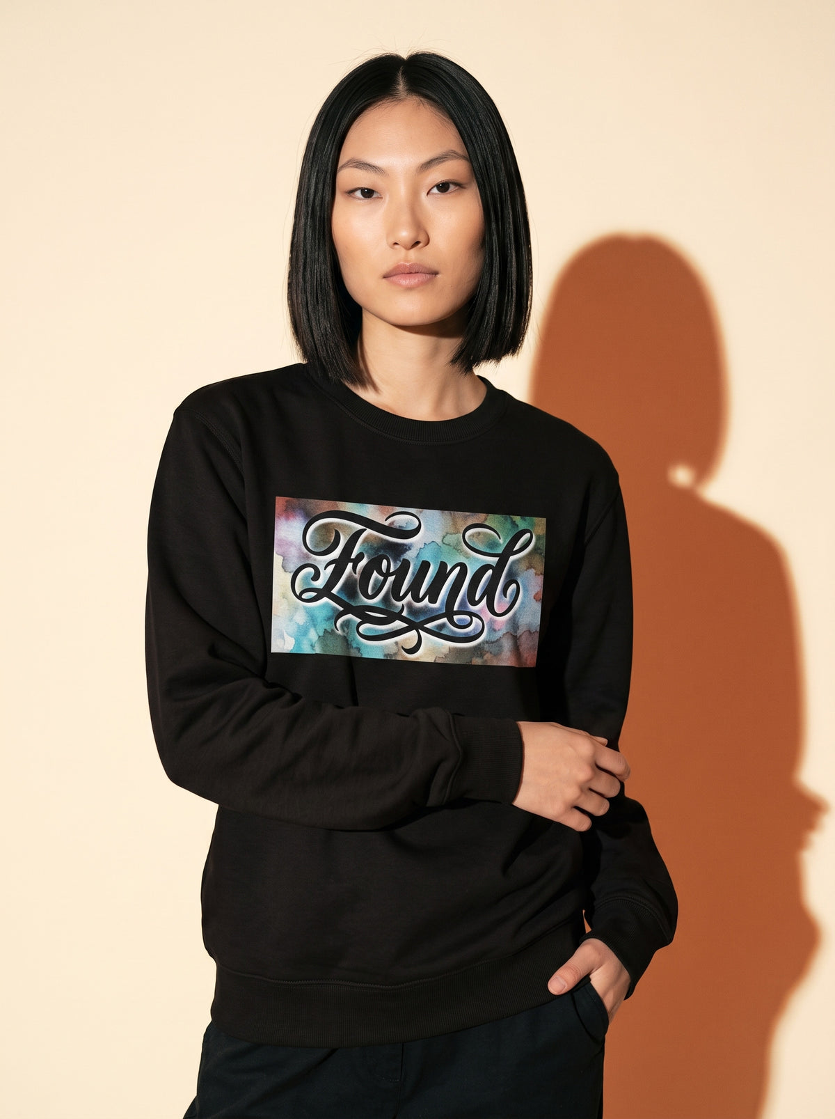 The Found Sweatshirt worn on the body - MOEBEER lookbook 1