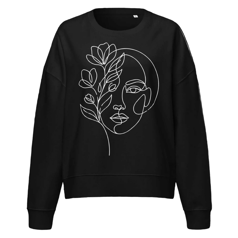 Women’s Floral Face Sweatshirt