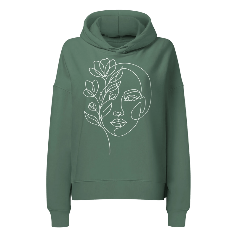 Women's Floral Face hoodie